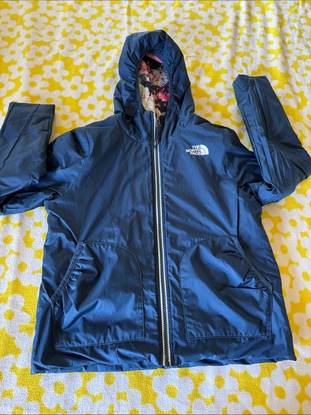 The North Face reversible puffer jacket